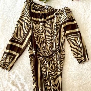 Off shoulder mini dress